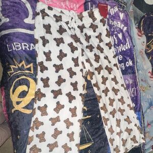 Forever 21 “Put a Bow On It” collection Pajama Bottoms with Teddy Bear Print